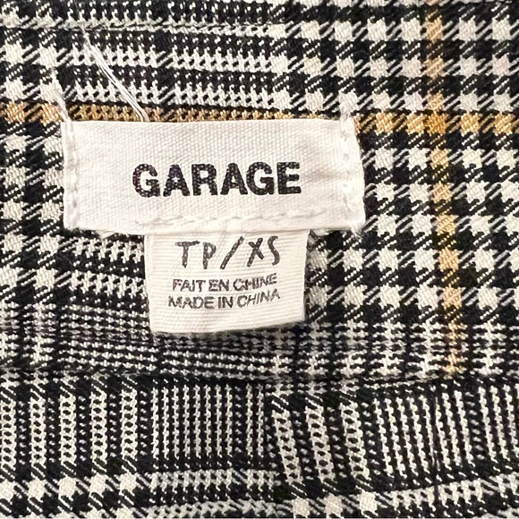 Garage “As If” Plaid Mini Skirt | Size XS - Picture 7 of 12
